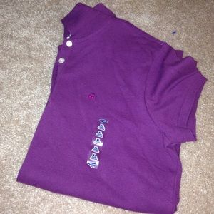 Old navy purple polo