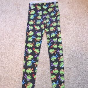 Teenage Mutant Ninja Turtle leggings!