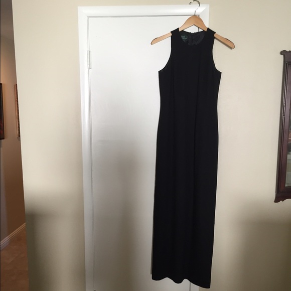 Ralph Lauren Long Black Dress