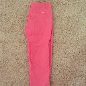 Vineyard Vines Coral Crop Pants 2
