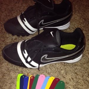 Nike metal cleats- NEW