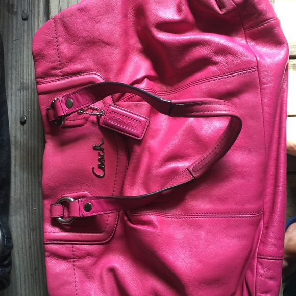 Pink Coach Purse