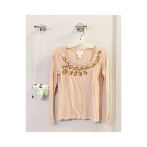 Ann Taylor Detailed Top!!