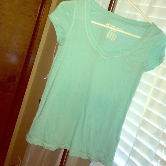 Blue V-Neck