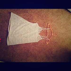 Pink Victoria's Secret bathing suit cover up dress