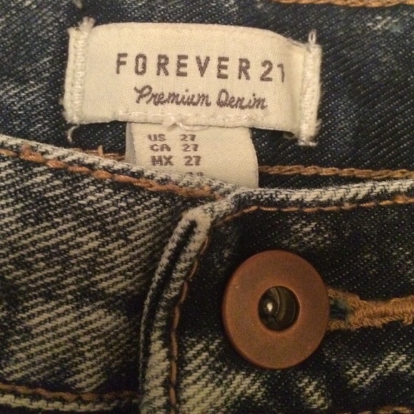 Acid wash shorts, size 27. - Picture 2 of 3