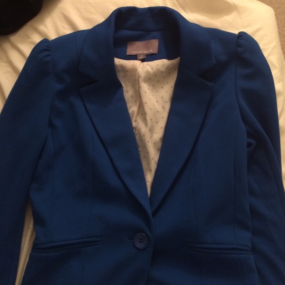 Royal blue blazer - Picture 3 of 3