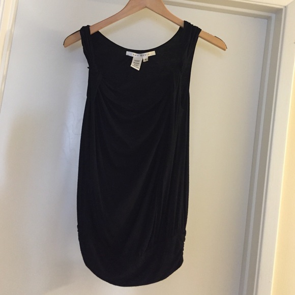 Max Studio Black Tank