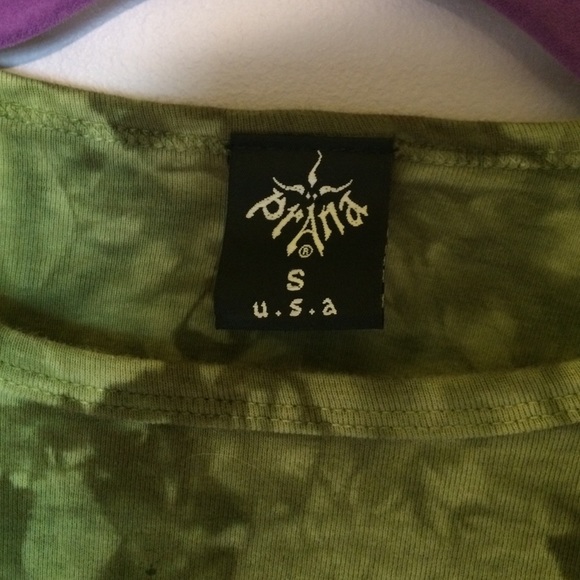 Green prAna Tee Size S - Picture 3 of 3