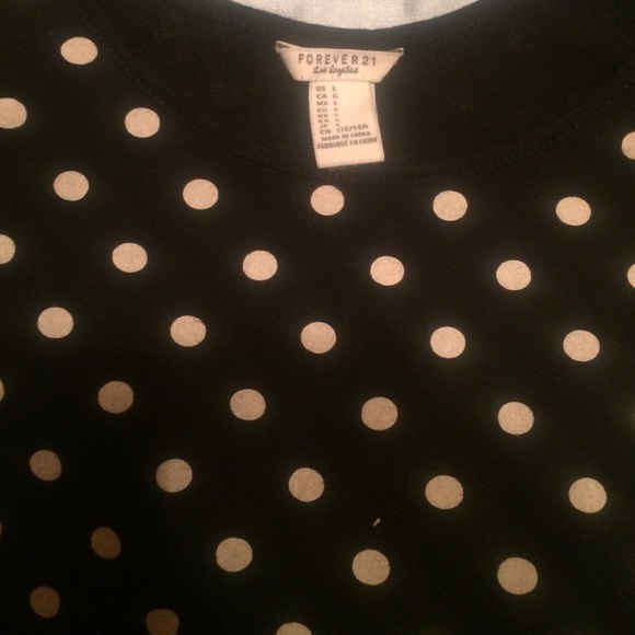 Polka dots crop top - Picture 3 of 4