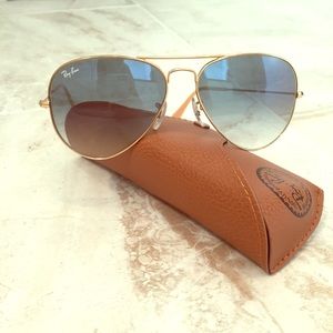 Ray-ban Original Aviators Gold/Blue
