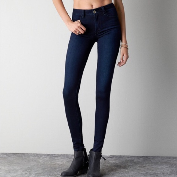 American eagle high rise x jeans