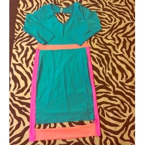 Multi color dress 👗