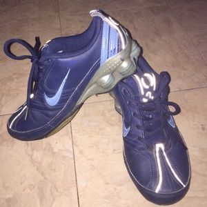 Blue Nike Shox!