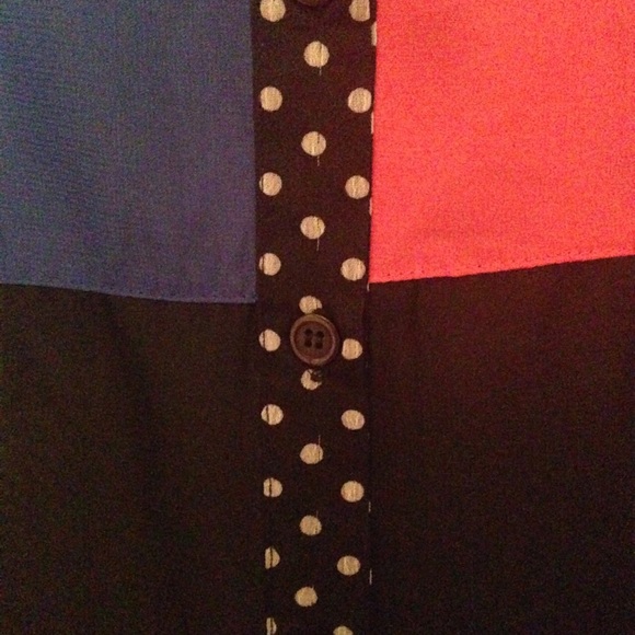 ***SOLD*** Colorblock Button Down - Picture 3 of 3