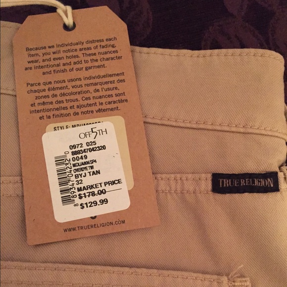 Men's True Religion Jean's Size 32 - Picture 3 of 3