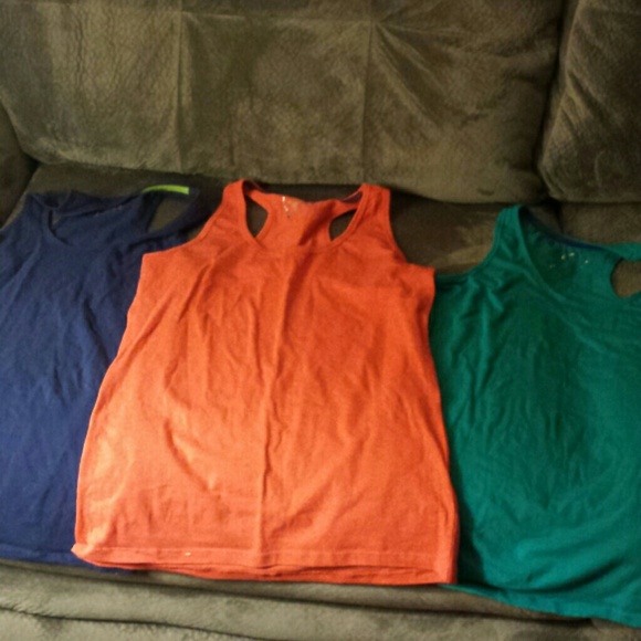 3 Rue21 racerback tanks
