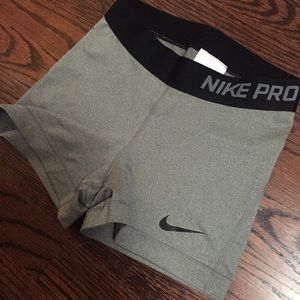 Nike Pro Shorts- Gray