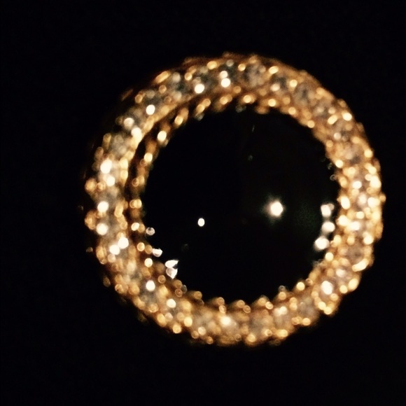 St. John business suit black with gold buttons - Picture 2 of 4