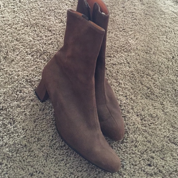 Brown Suede Boots