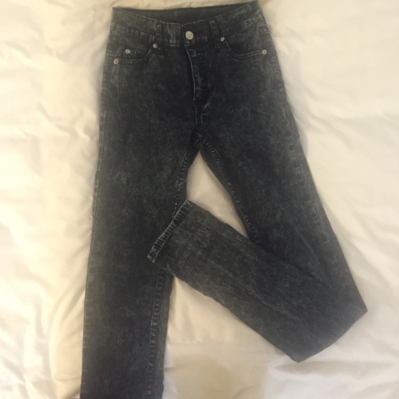 Cheap Monday Washed Skinny Denim - Picture 2 of 4