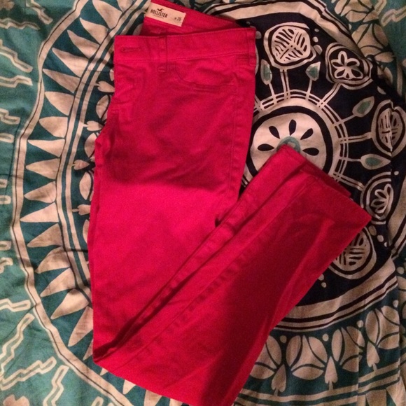 Red Hollister Jeans