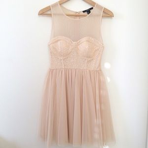 Champagne Party Dress