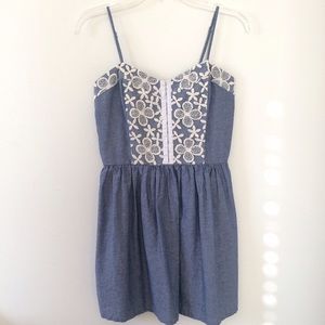S/M Denim Colored Dress