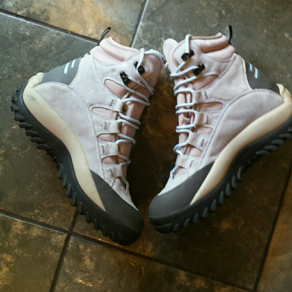 ♡ sold♡ Solomon light blue rugged boots - Picture 3 of 4