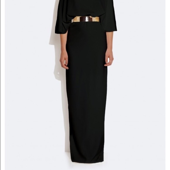 Aq Aq black maxi dress size 4 - Picture 3 of 4