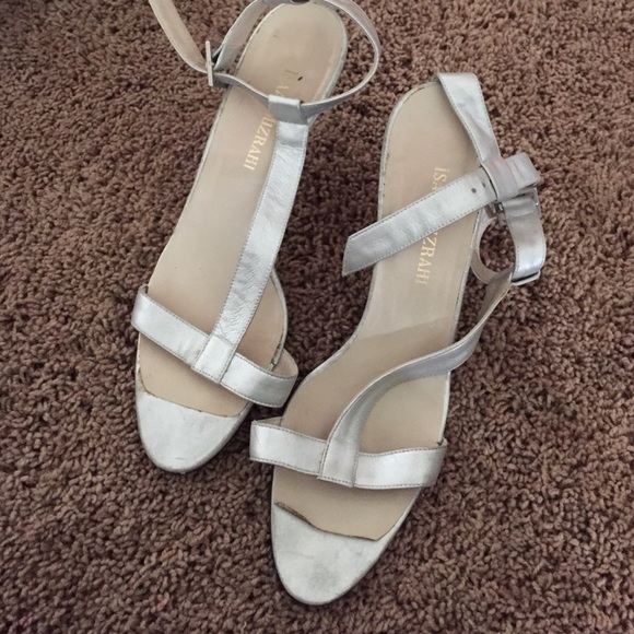 Vintage Isaac Mizrahi Silver Heels