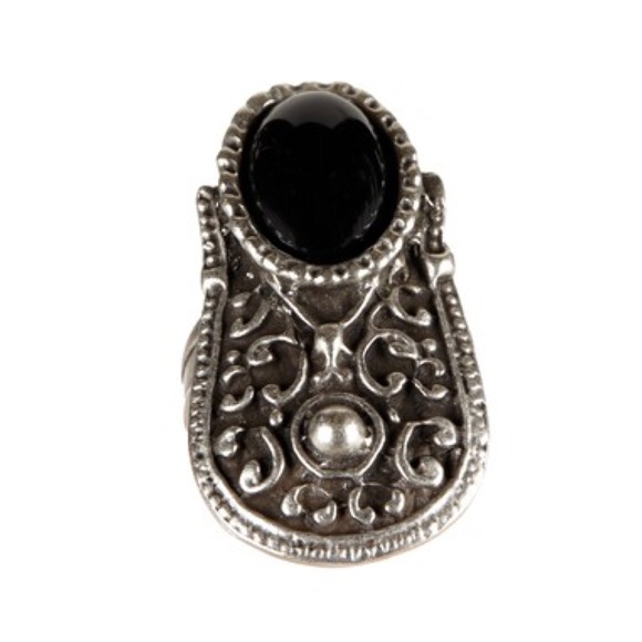 🚫sold out🚫Black Oversized Ring - Picture 3 of 3