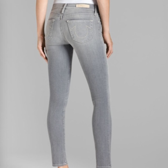 Grey True Religion Jeans