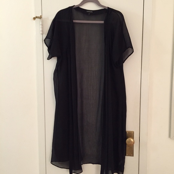 Topshop short sleeve overlay