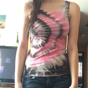 Tye-dye tank top