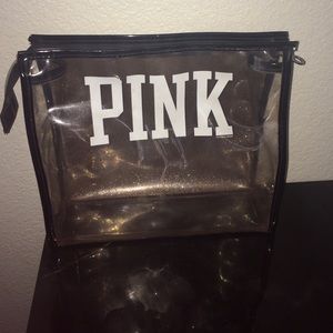 PINK travel make-up case