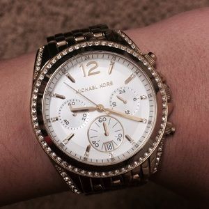 Michael Kors Pressley Chronograph Ladies Watch