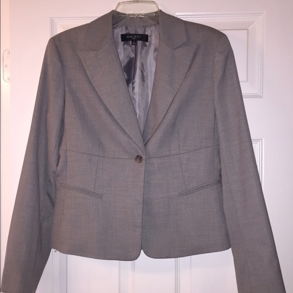 Gray Nine West Suit, like new