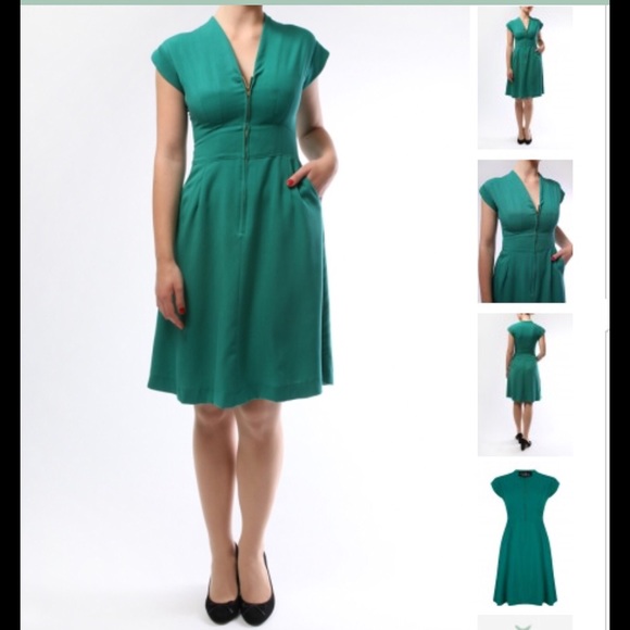 NWT Bannou Green Ice Cream Dress XL 12