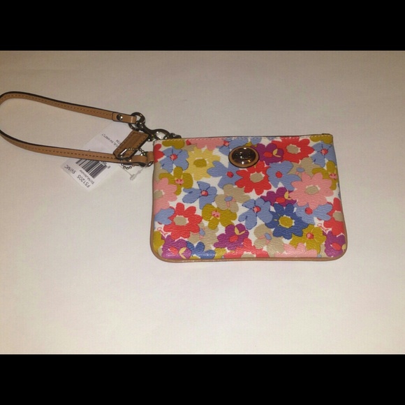Coach | Bags | New Coach Peyton Signature Small Wristlet  COACH PEYTON SMALL WRISTLET - NEW