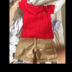 Burberry set for boys 5T