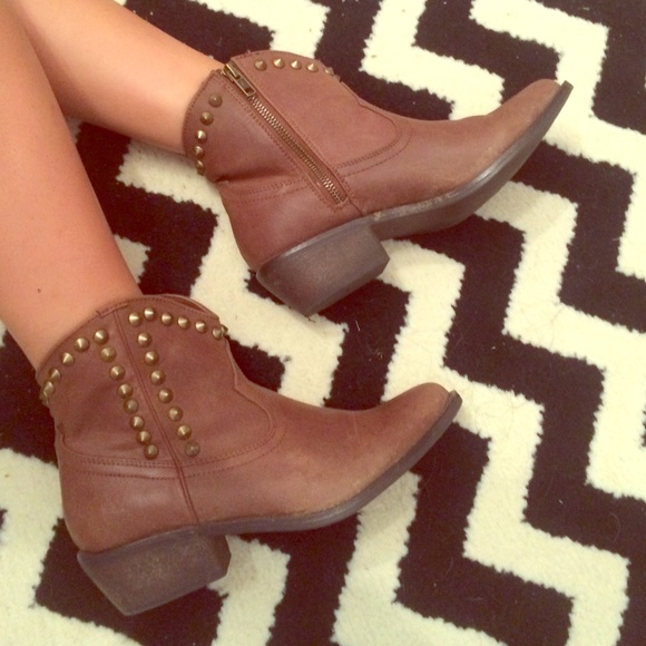 Cowboy ankle boots