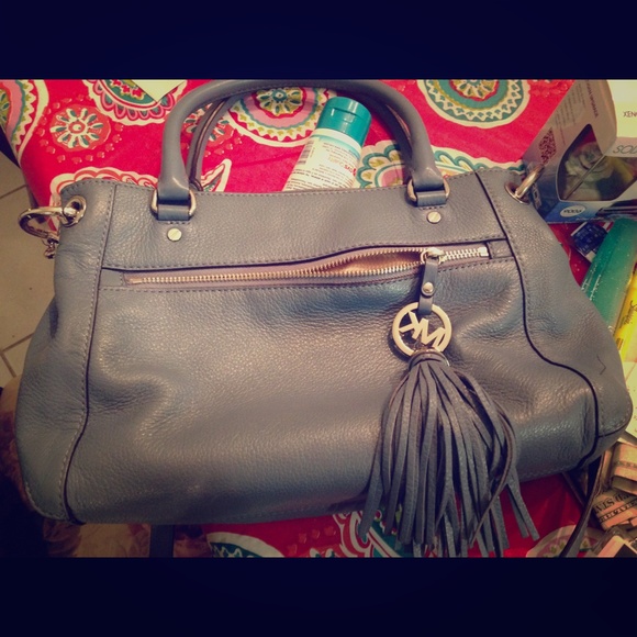 Michael Kors baby blue shoulder bag