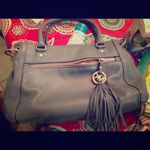 Michael Kors baby blue shoulder bag