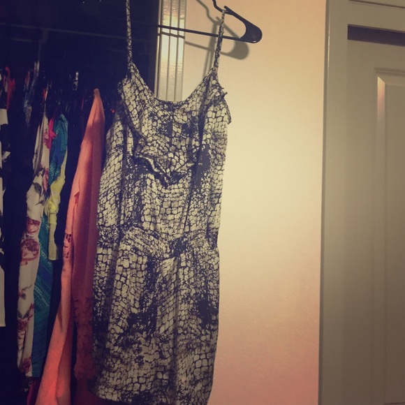 Silk romper