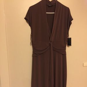 BCBG brown dress XL