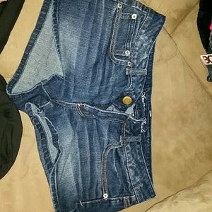 American eagle jean shorts