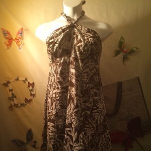 Robbie Bee halter dress