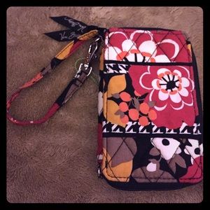Vera Bradley Carry It All Wristlet in Bittersweet