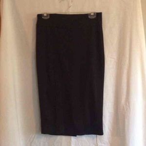 ASOS Petite Midi Black Skirt